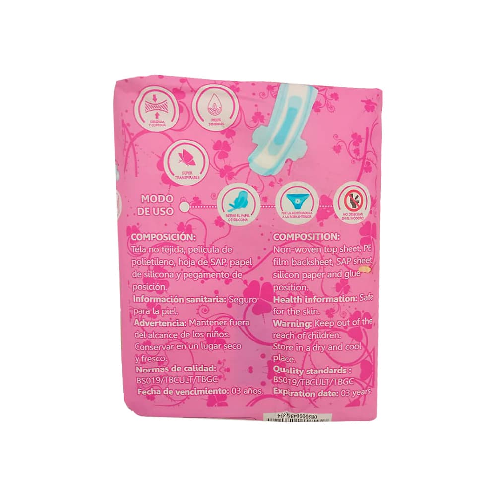 Almohadillas sanitarias TB care ( 10 U) - Miniatura 4