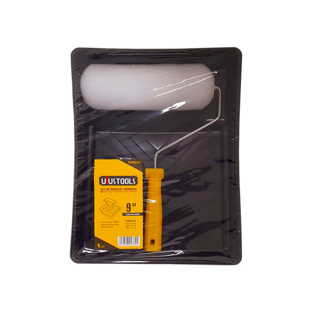 Kit de rodillo de 9'' y bandeja para pintura Uyustools - Miniatura 1