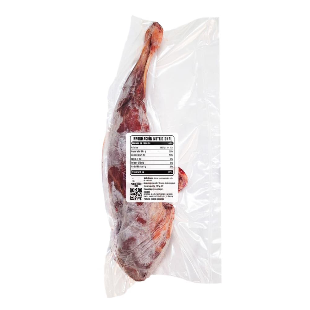 Pierna de carnero Cosecha Real (1.81 kg / 4 lb) - Miniatura 3