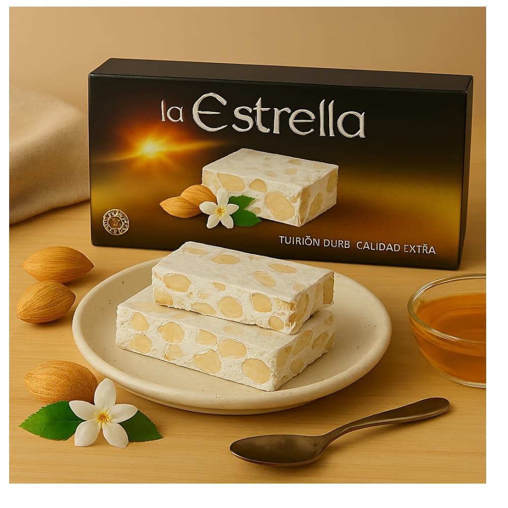 Turrón duro La Estrella (200 g / 7 oz) - Miniatura 4