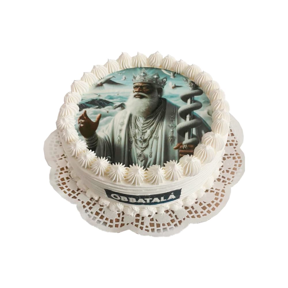 Cake de nata temática de Obbatala MCH Panadería (10 comensales) - Imagen 1