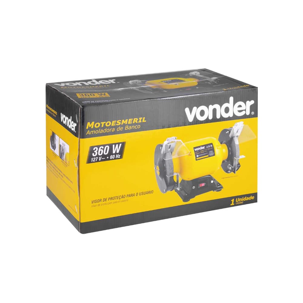 Motoesmeril 6" 360 W de 127 V Vonder - Miniatura 5