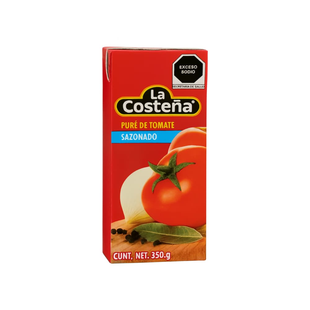 Puré de tomate sazonado La Costeña (350 g / 12.34 oz) - Imagen 1