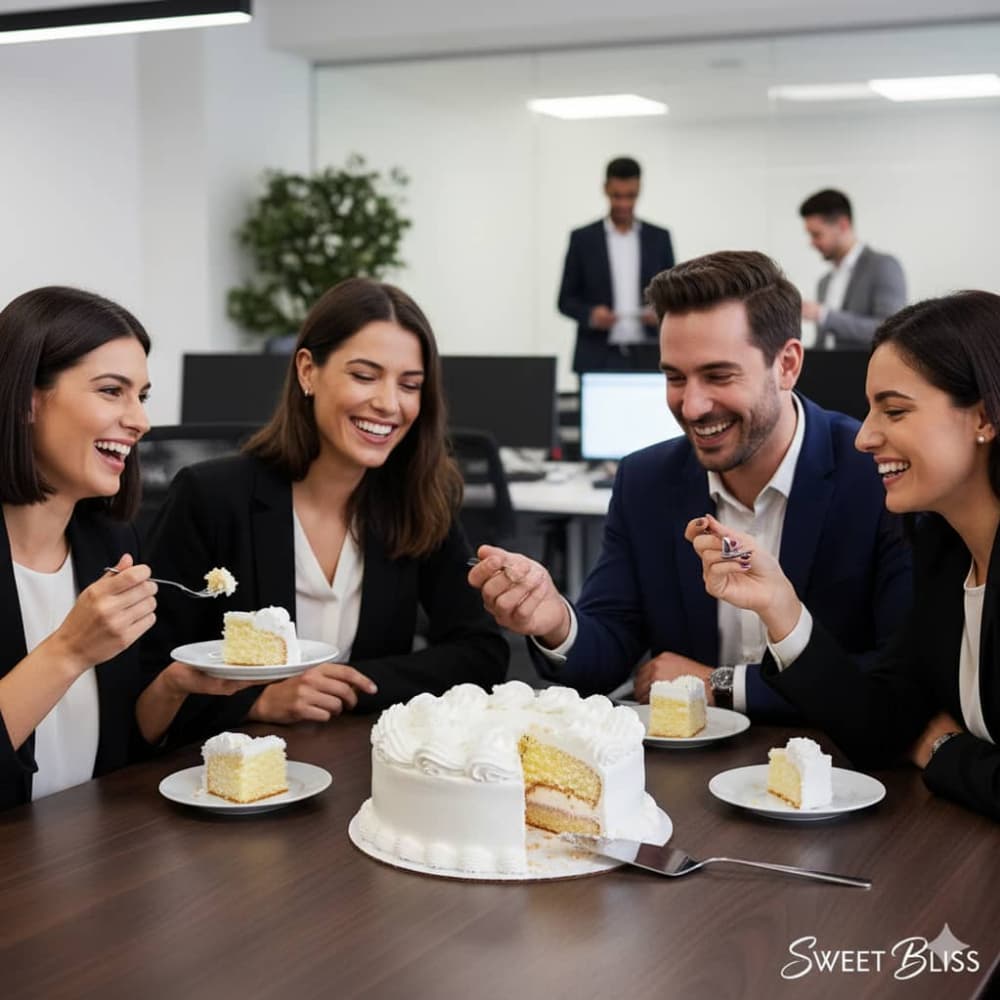 Cake blanco de crema gourmet Sweet Love MCH Panadería (12 comensales) - Miniatura 4