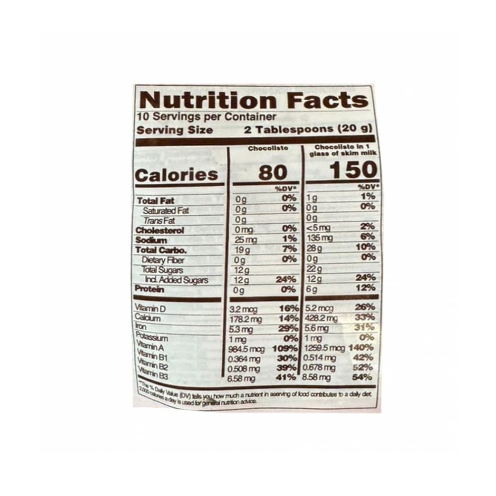 Bebida instantánea sabor fresa Choco Listo (200 g / 7.05 oz) - Miniatura 4