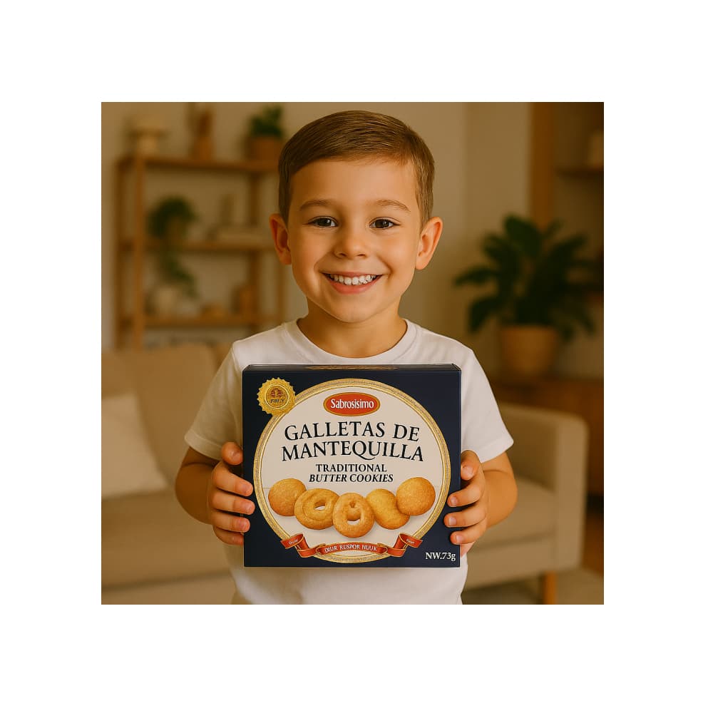 Galletas de mantequilla Sabrosísimo (72 g / 2.54 oz) - Miniatura 5
