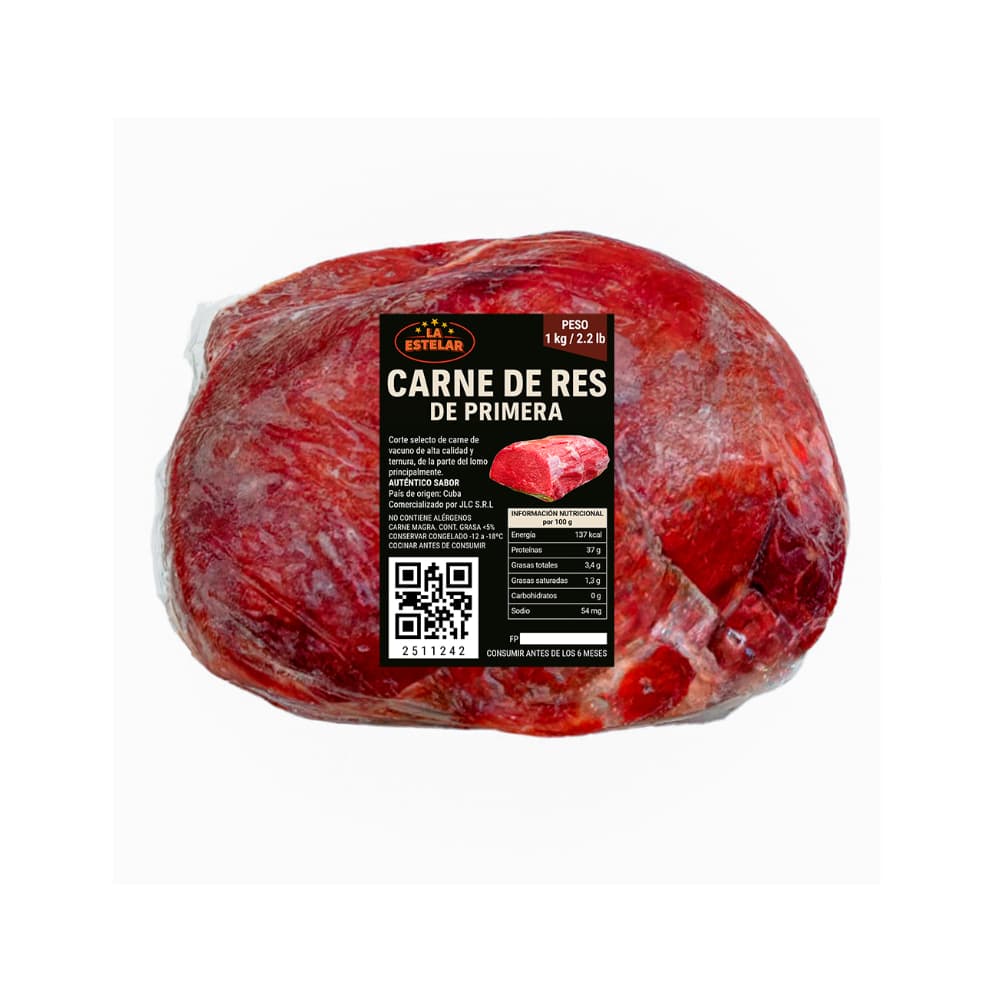 Carne de res de primera La Estelar (1 kg / 2.2 lb) - Imagen 1