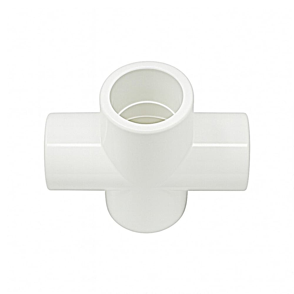 Conector cruzado PVC-U de 1/2” para tubería Malu - Miniatura 3