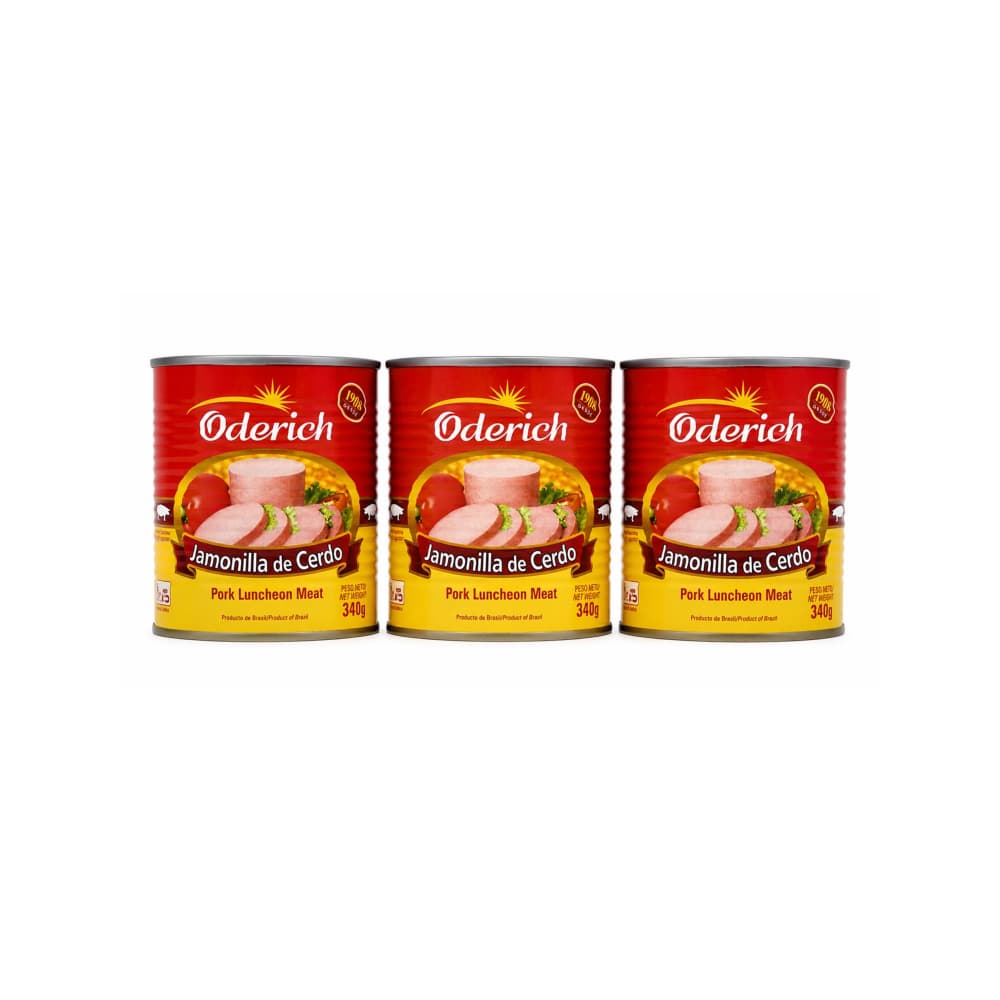 Jamonilla spam de cerdo Oderich ( 3 x 340 g / 11.99 oz) - Imagen 1