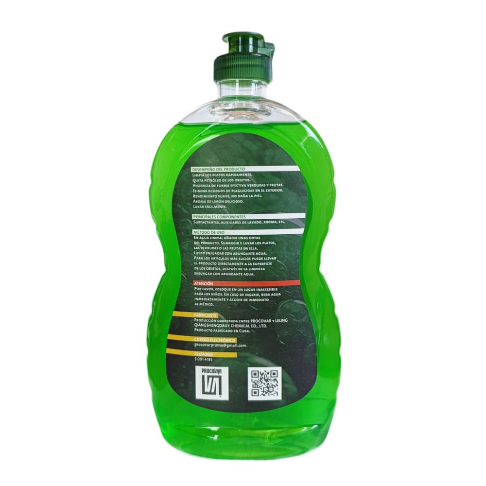 Combo: Detergente líquido Kapital Multiuso (750ml)1U + Detergente líquido Kapital Lavar (1lt) 2U - Miniatura 2