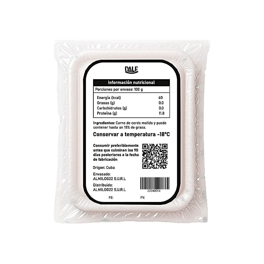 Picadillo de cerdo de primera Dale (454 g / 1 lb) - Miniatura 3