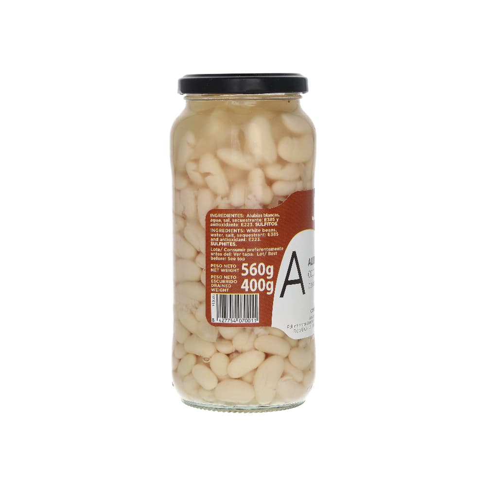 Alubias blancas cocidas extra Juan José Jiménez (560 g / 1.23 lb) - Miniatura 3