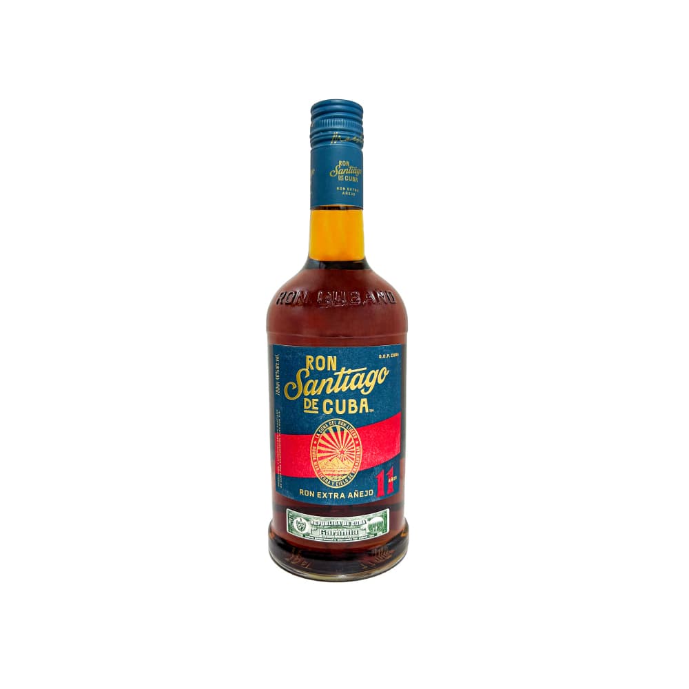 Ron extra añejo 11 años Santiago de Cuba (700 ml) - Imagen 1