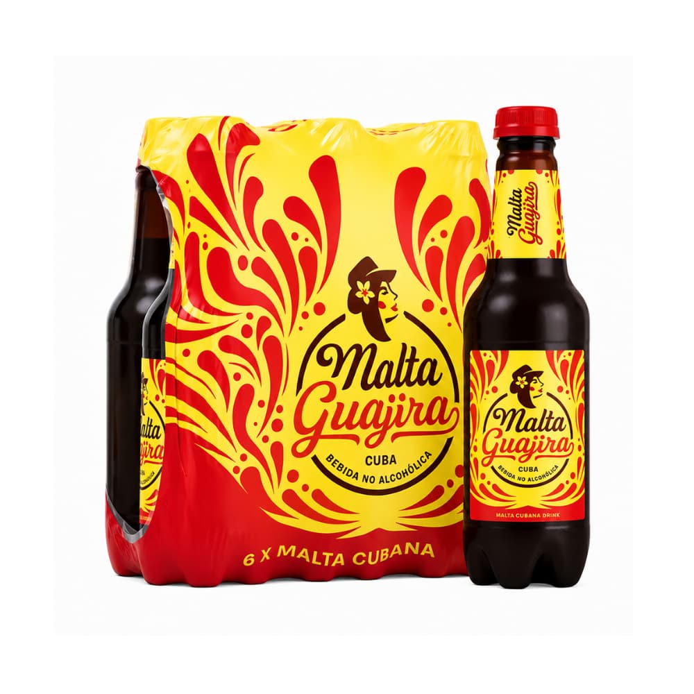 Malta sin alcohol Guajira (6 x 330 ml) - Miniatura 1