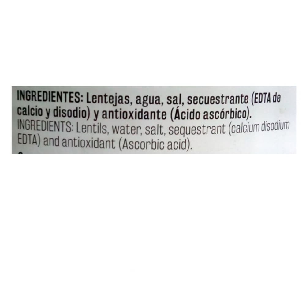Lentejas cocidas Vima Foods (2.5 Kg / 5.51 lb) - Miniatura 3