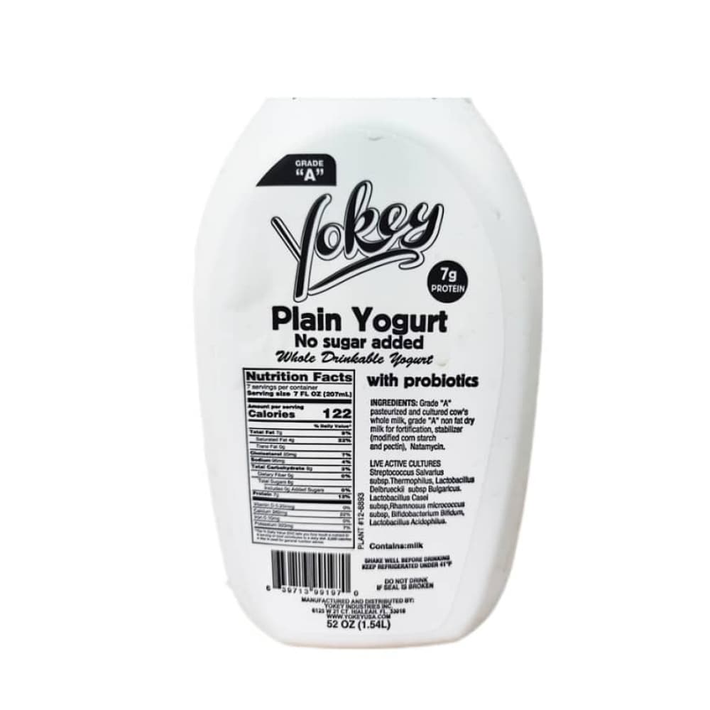 Yogurt natural sin azúcar con probióticos Yokey (1.54 L) - Miniatura 3