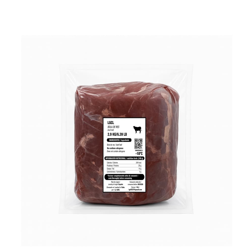 Bola de res LGCL (2.9 kg / 6.39 lb) - Miniatura 2