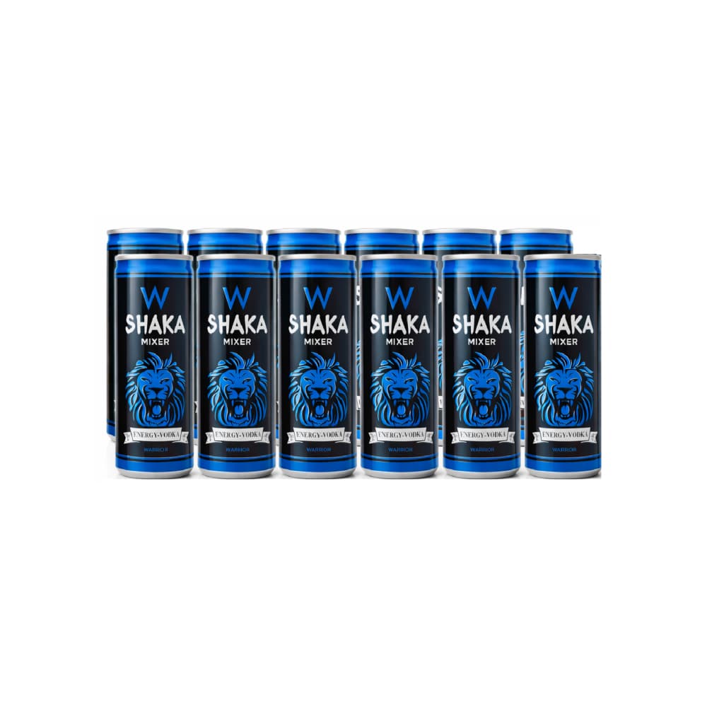 Bebida energizante con vodka Shaka (12 x 250 ml) - Miniatura 1