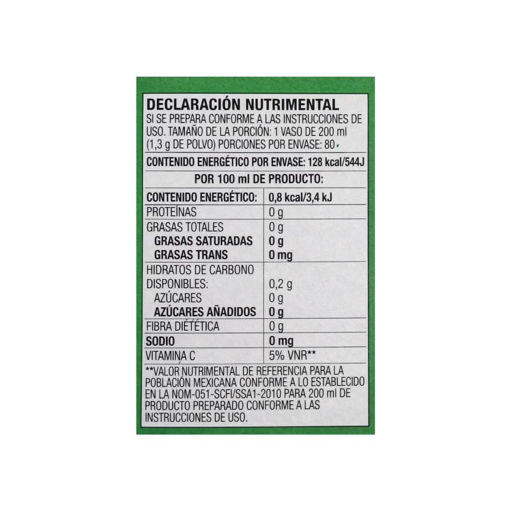 Refresco instantáneo sabor limón Zuko (13 g) - Miniatura 3