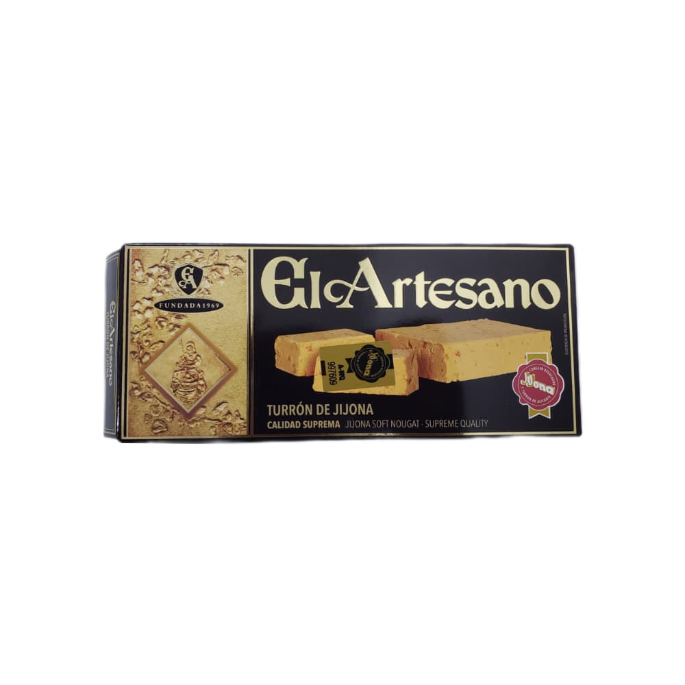 Turrón de jijona El Artesano (150 g / 5.29 oz) - Imagen 1