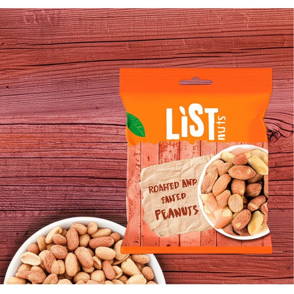 Maní tostado y salado List Nuts (150 g / 5.29 oz) - Miniatura 3
