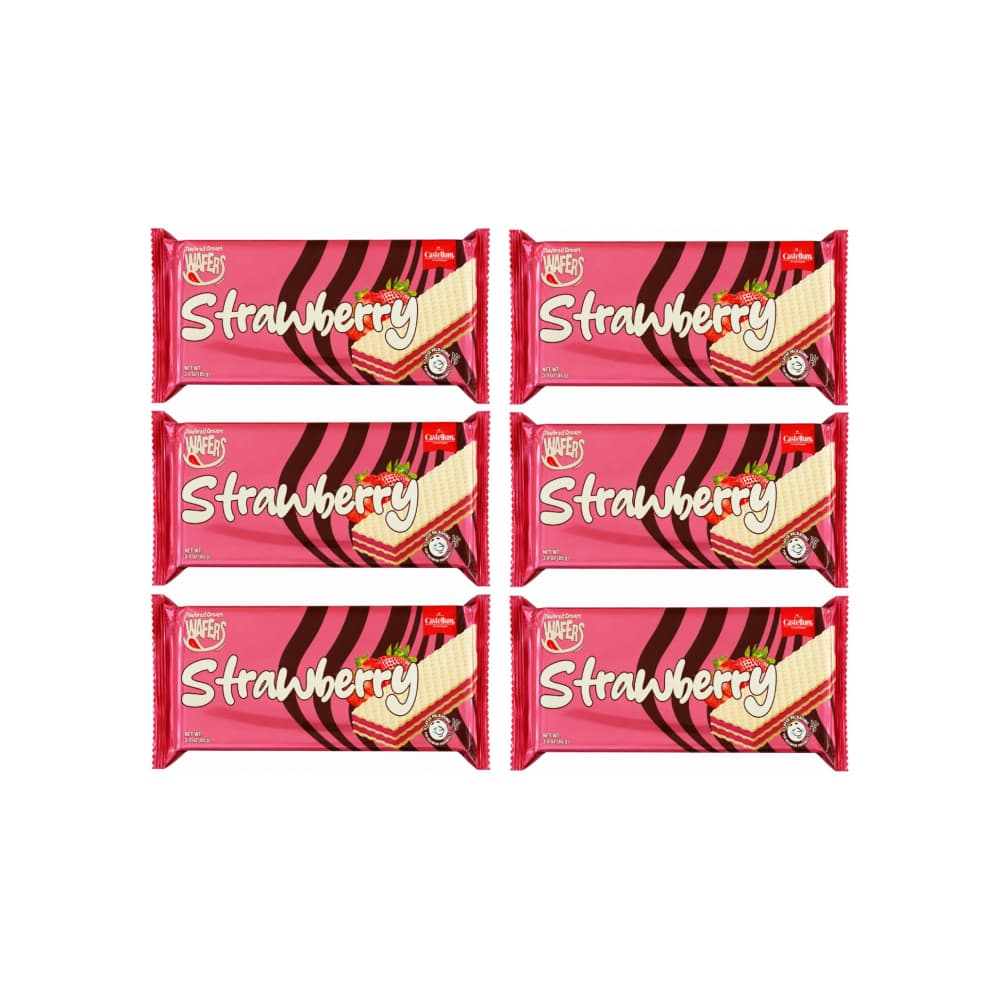 Sorbeto de vainilla con crema de fresa Castellum (6 x 85 g / 3.oz) - Miniatura 1