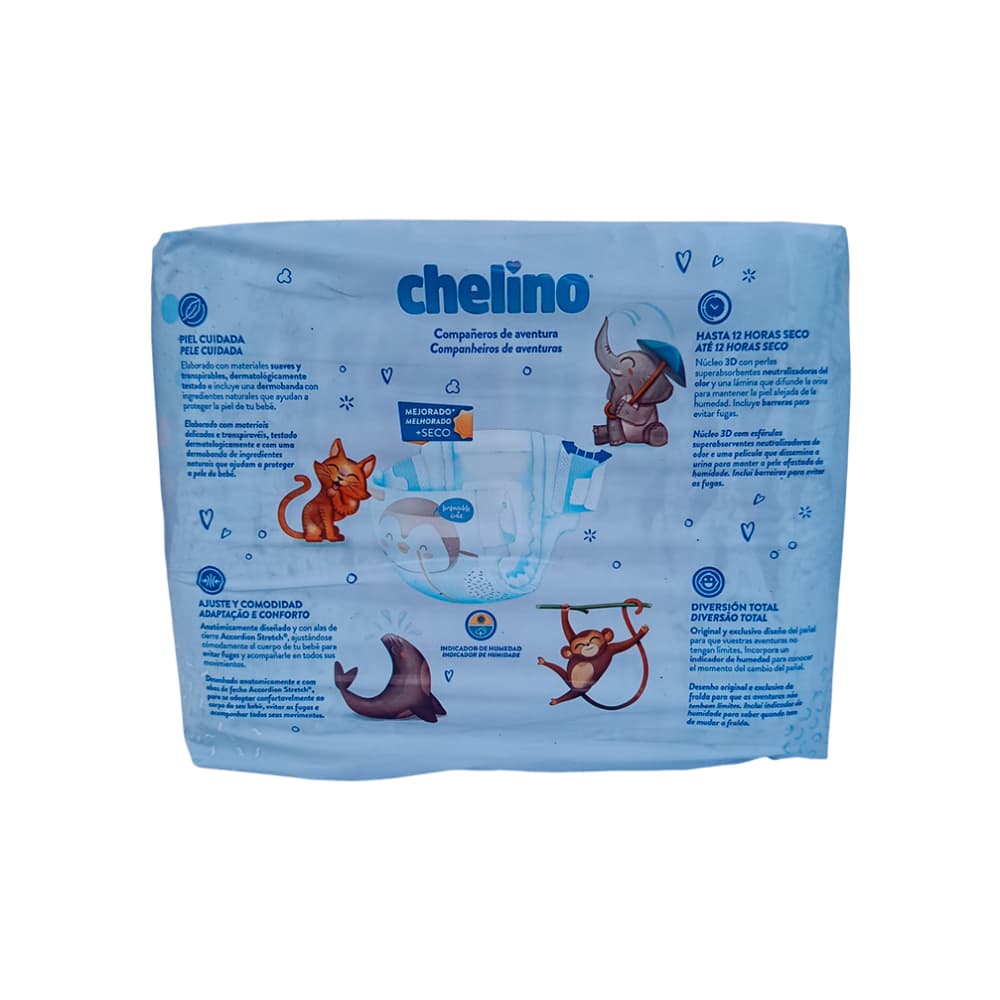 Pañales desechables para bebé Talla 5 de 13-18 kg Chelino (30 U) - Miniatura 2