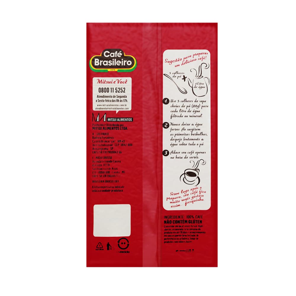 Café extra fuerte Brasileiro (250 g / 8.8 oz) - Miniatura 3