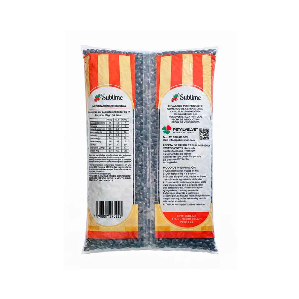 Frijol negro Sublime (1 kg / 2.2 lb) - Miniatura 2