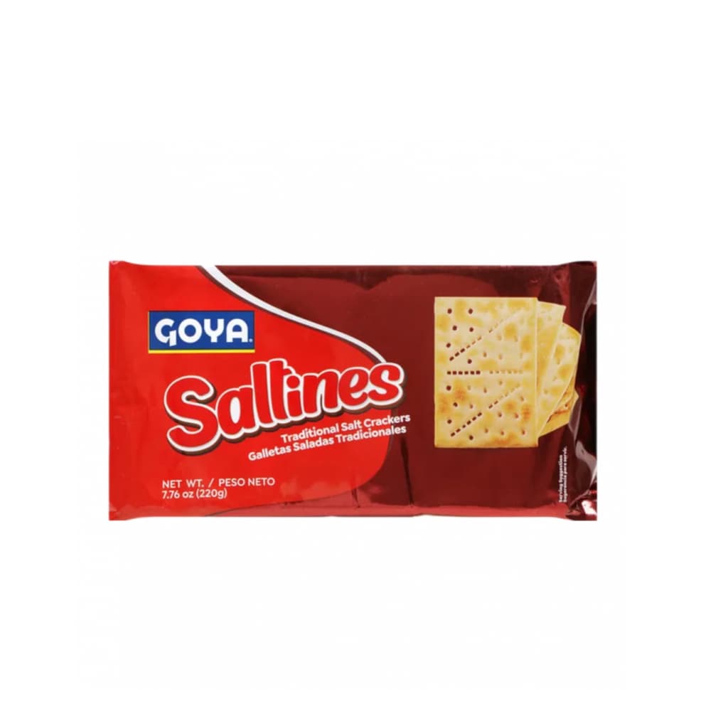 Galletas saladas tradicionales Saltines Goya (220 g / 7.76 oz) - Imagen 1