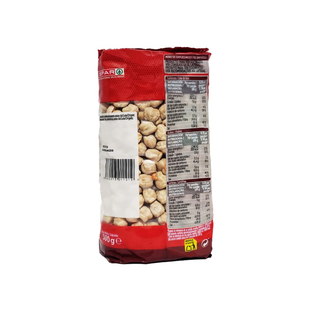 Garbanzos SPAR (500 g / 1.1 lb) - Miniatura 2