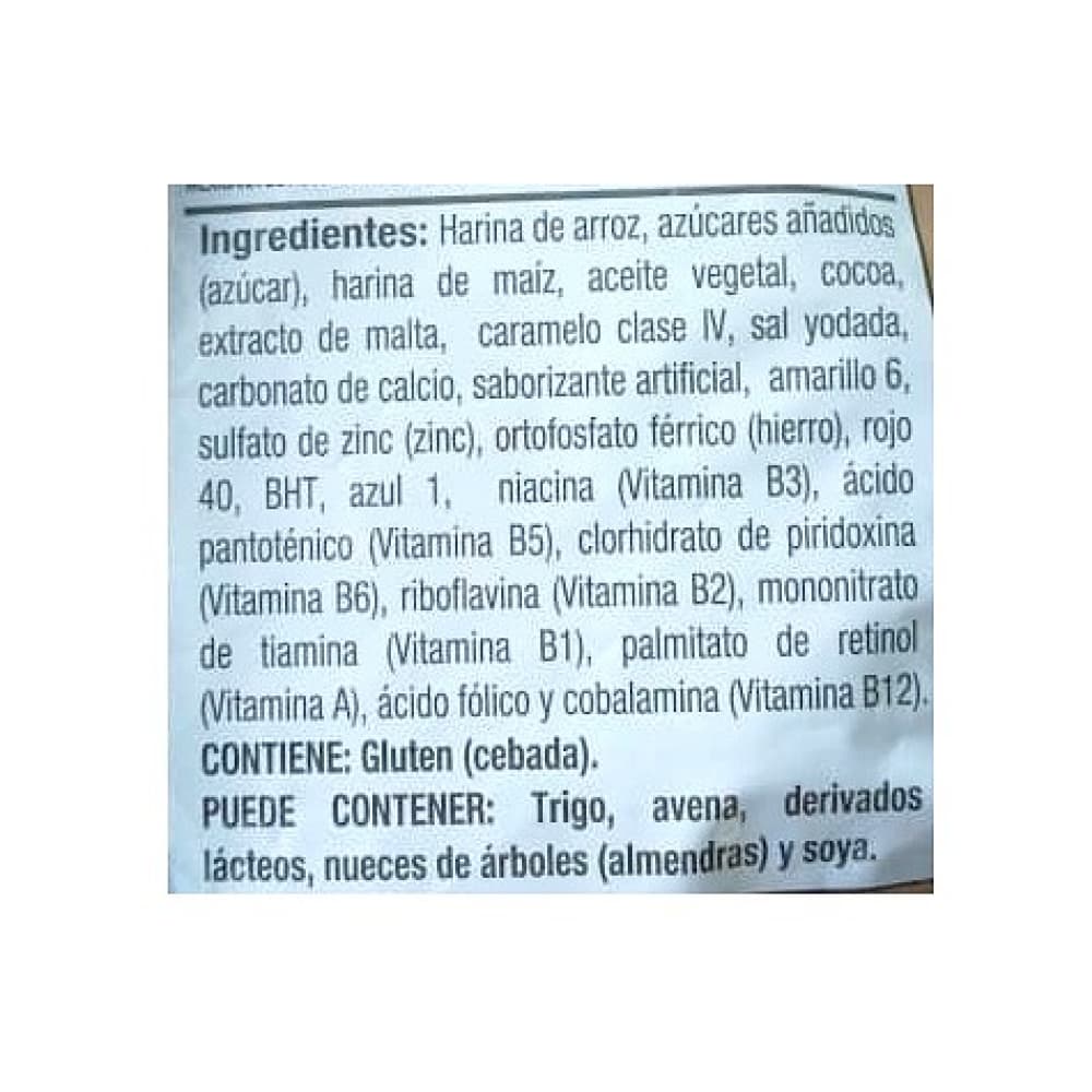 Cereal de arroz inflado con sabor a chocolate La Cosecha Golden Foods (500 g / 1.1 lb) - Miniatura 2