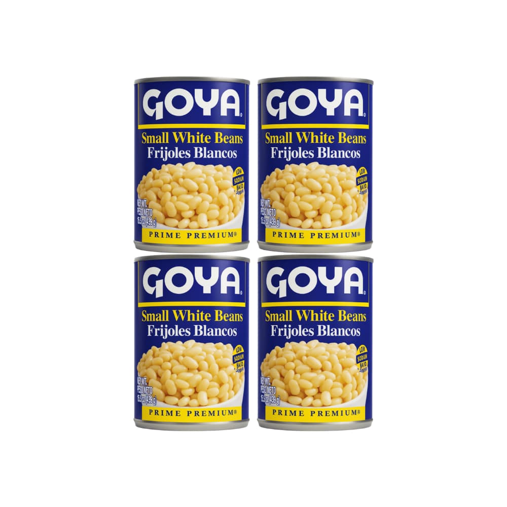 Frijoles blancos en lata Goya (4 x 439 g / 15.5 oz) - Imagen 1