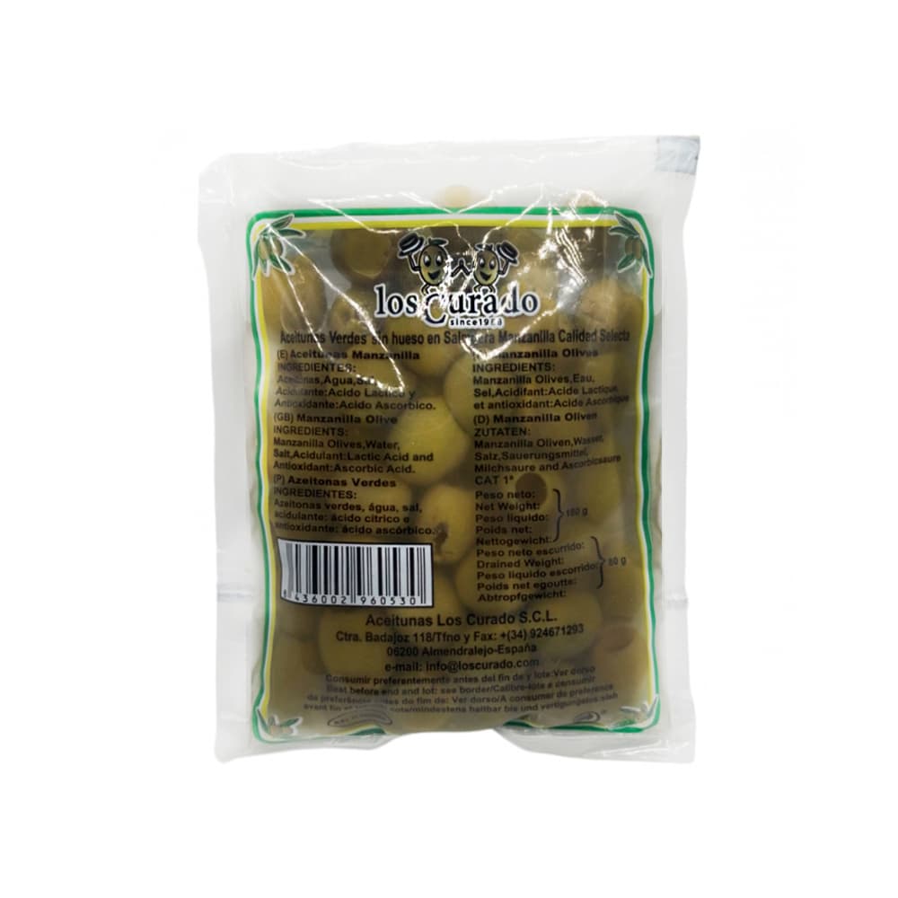 Aceitunas manzanilla sin hueso Los Curado (180 g / 6.34 oz) - Miniatura 6