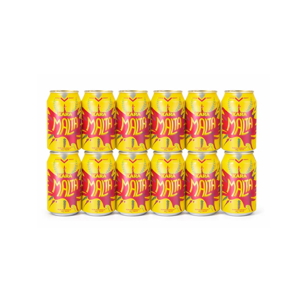 Bebida de malta sin alcohol Kara (12 x 330 ml) - Miniatura 1