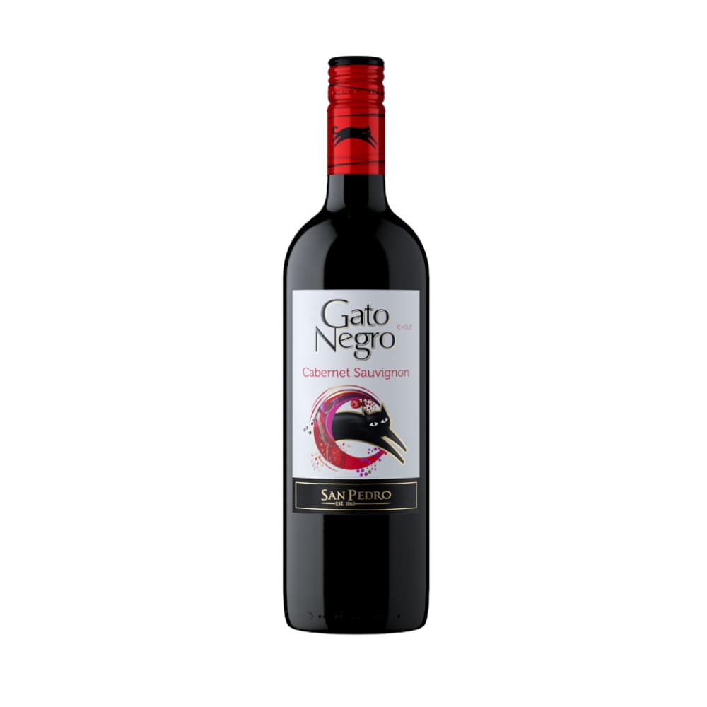 Vino tinto Cabernet Sauvignon Gato Negro (750 ml) - Imagen 1