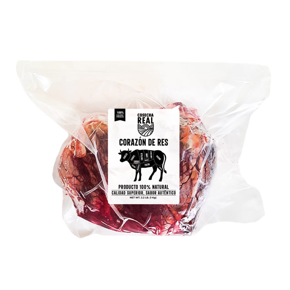 Corazón de res Cosecha Real (1 kg / 2.2 lb) - Imagen 1