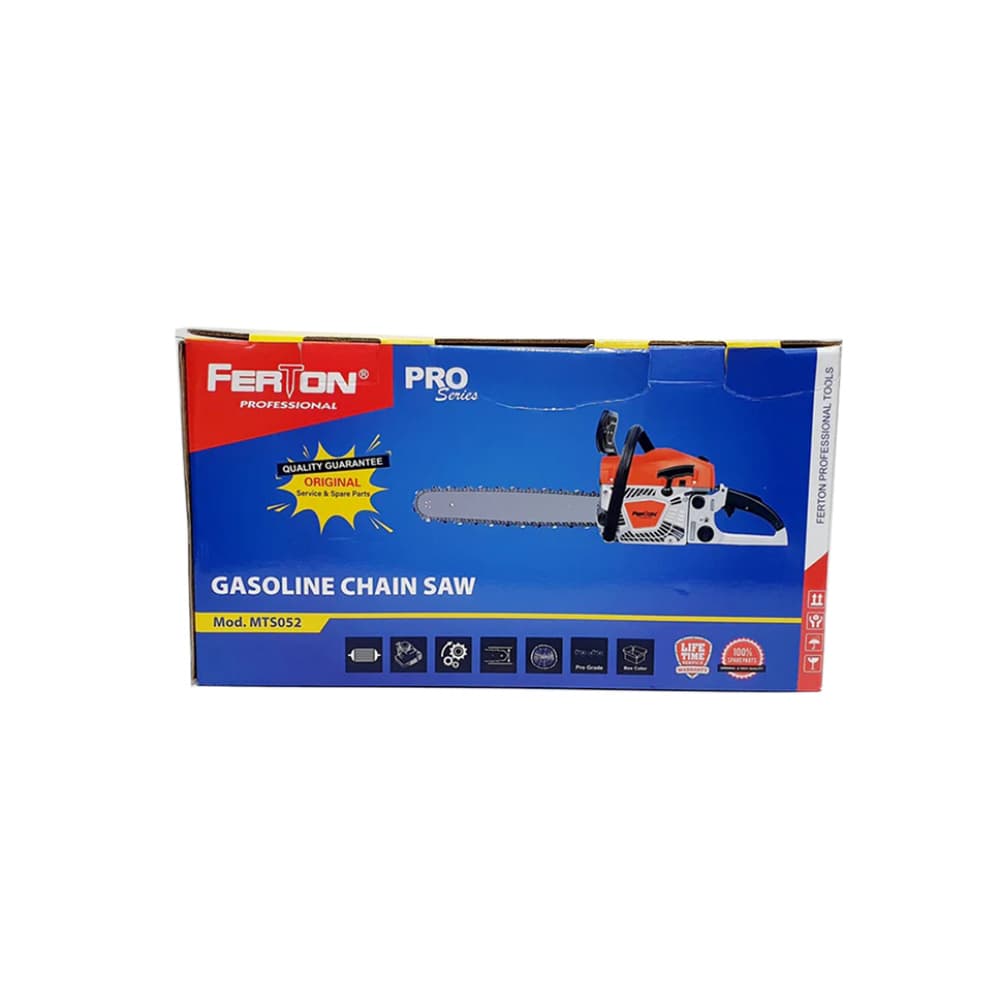 Motosierra a gasolina de 20" / 52 CC Ferton - Miniatura 3