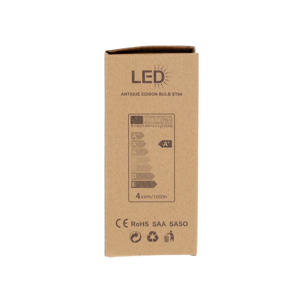 Bombilla de luz cálida con material transparente de 4W Malu - Miniatura 3