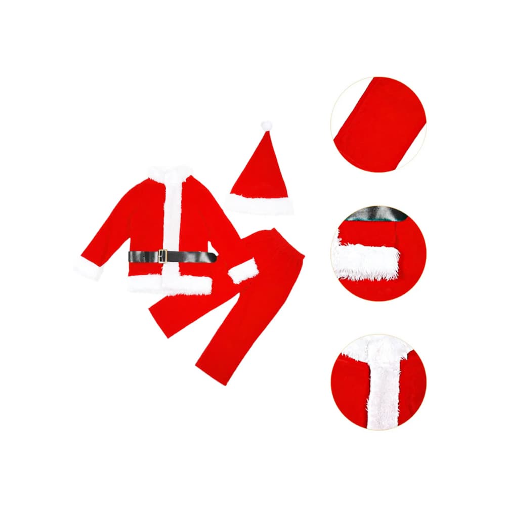 Traje de papá Noel para niño de 3 a 5 años Casa y Menaje - Miniatura 4