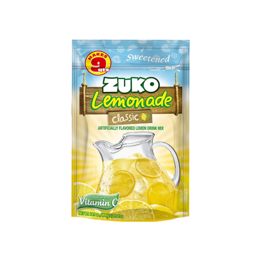 Bebida instantánea sabor limonada clásica Zuko (400 g / 14.1 oz) - Imagen 1
