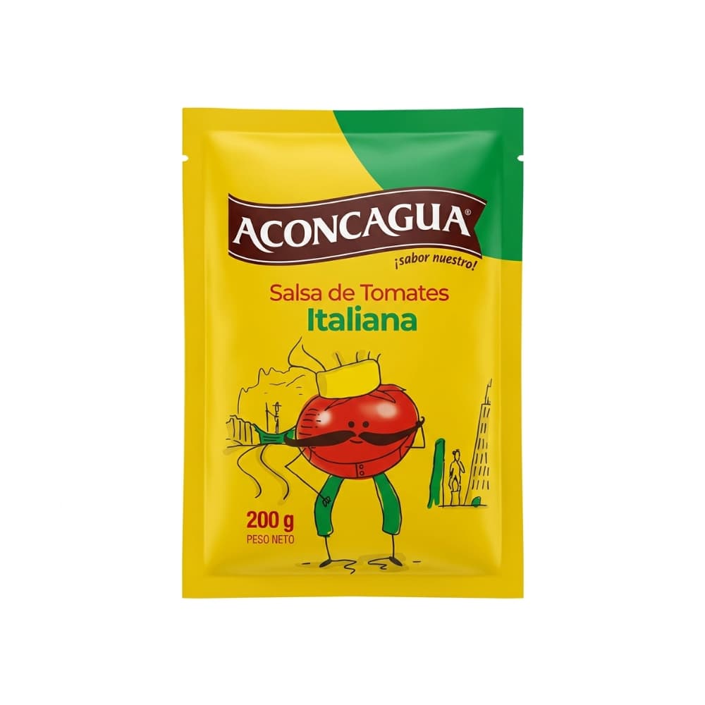 Salsa de tomate italiana Aconcagua (200 g / 7 oz) - Miniatura 1