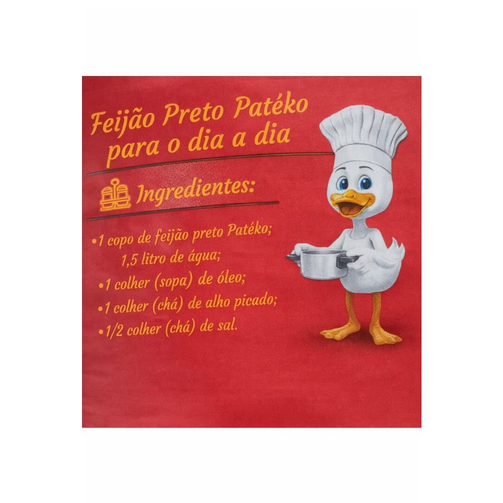 Frijoles negros Patéko (2 x 1 kg / 2.2 lb) - Miniatura 4
