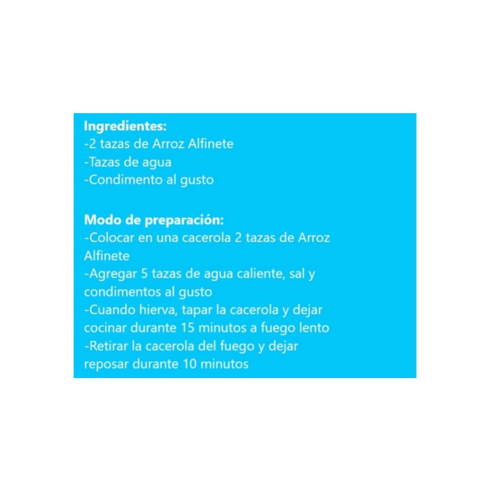 Arroz blanco Alfinete (8 x 1 kg / 2.2 lb) - Miniatura 4