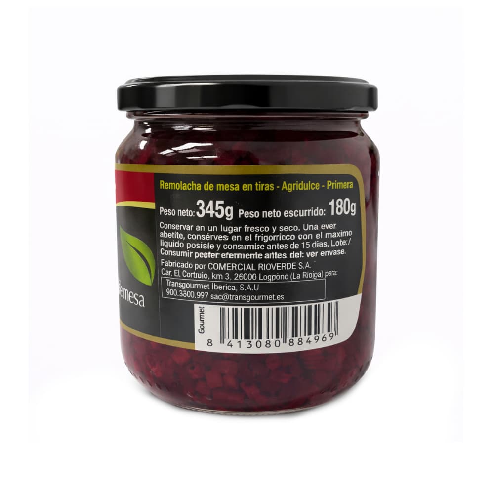 Remolacha rallada Gourmet (345 g / 12.17 oz) - Miniatura 2