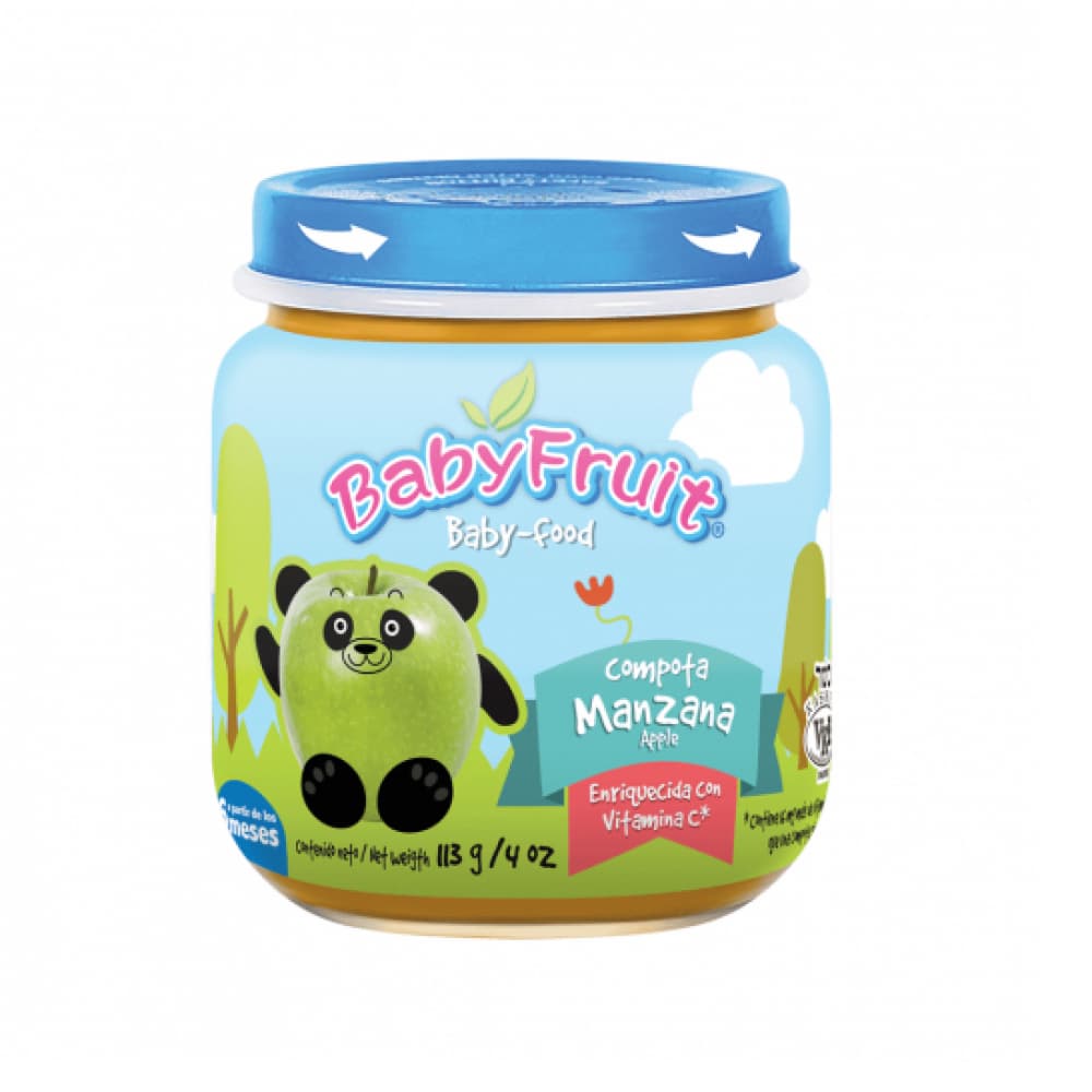 Compota de manzana Baby Fruit (113 g / 3.98 oz) - Imagen 1