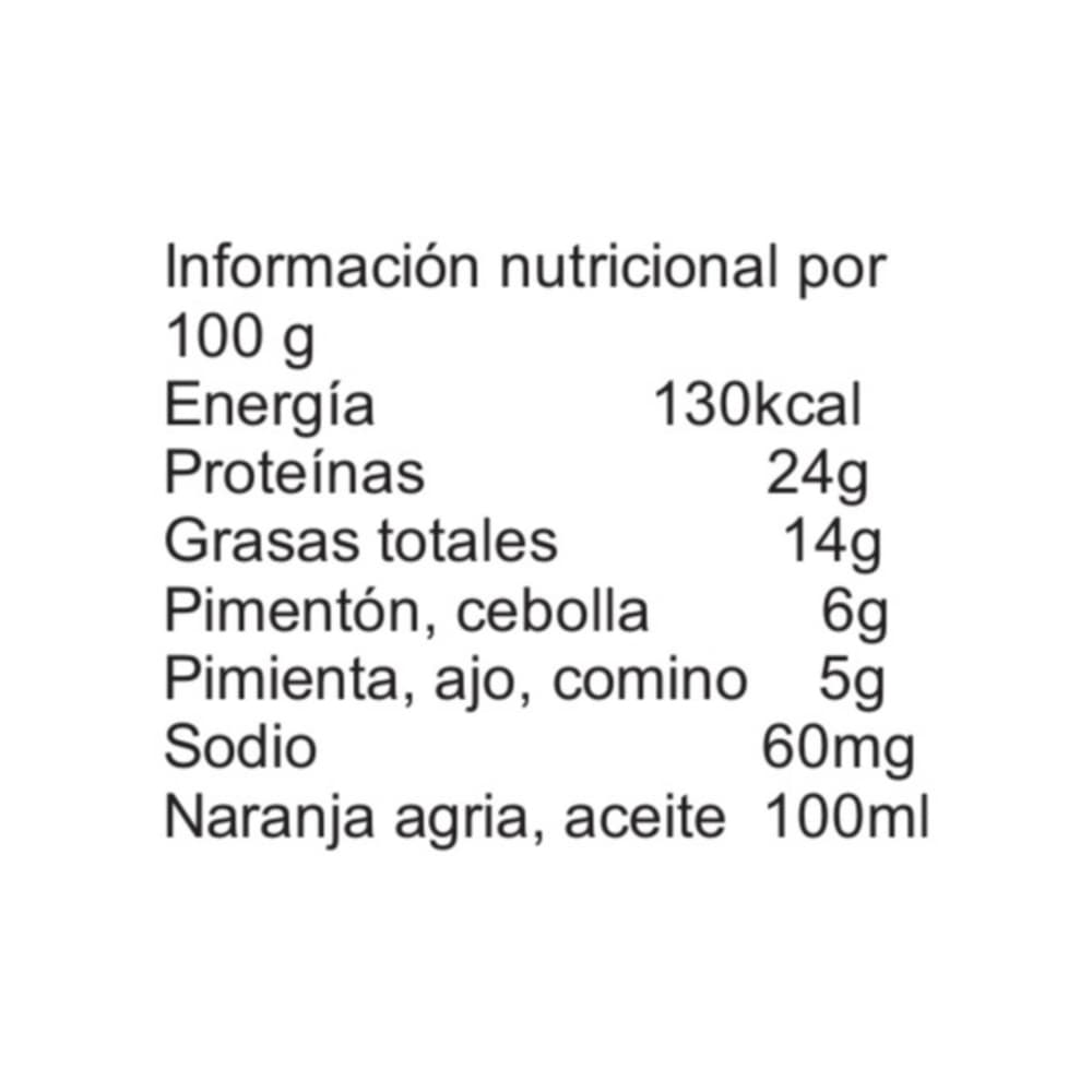 Pescado pargo marinado Towersfull (1 kg / 2.2 lb) - Miniatura 3