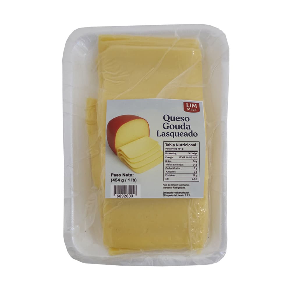 Queso tipo gouda alemán lasqueado Olvegarden (454 g / 1 lb) - Miniatura 2