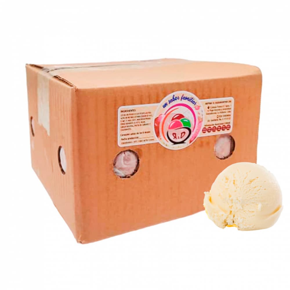Helado sabor vainilla R&D (4 L) - Miniatura 3