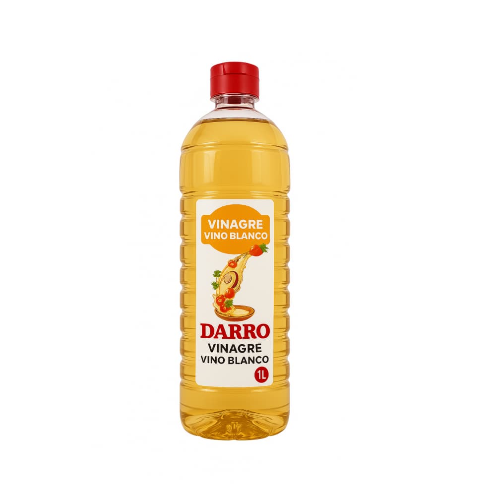 Vinagre de vino blanco Darro (1 L) - Imagen 1
